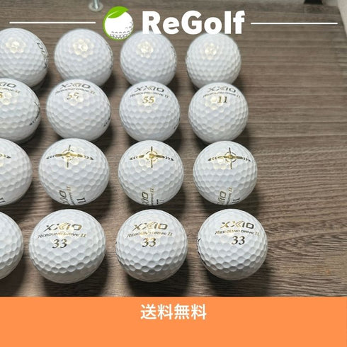 【中古】 【送料無料】 ロストボール XXIO ゼクシオ リバウンドドライブ 2 パール 20球 Aランク ゴルフボール リゴルフ